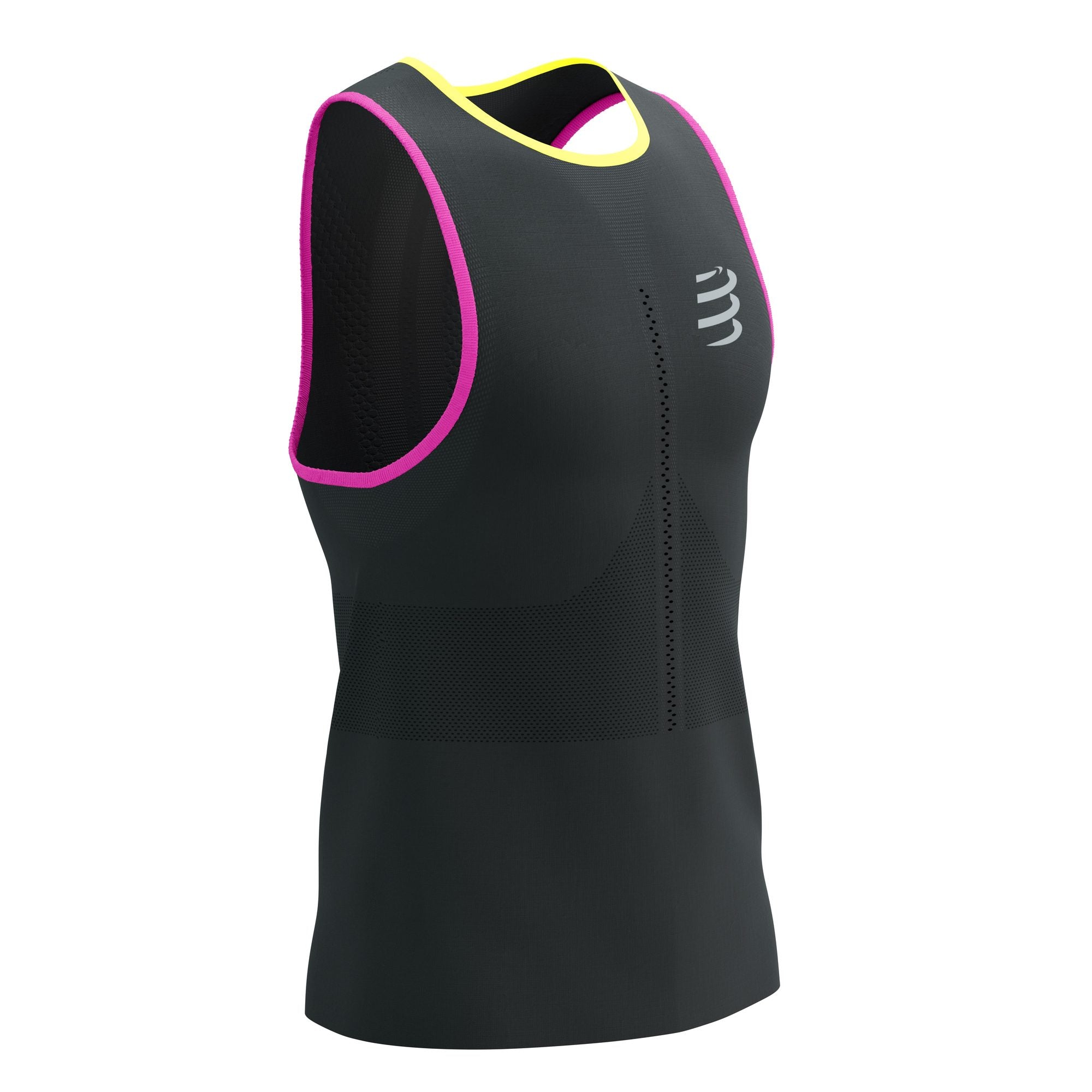 CS Майка Pro Racing Singlet M, Black/Safe Yellow/Neo Pink, M