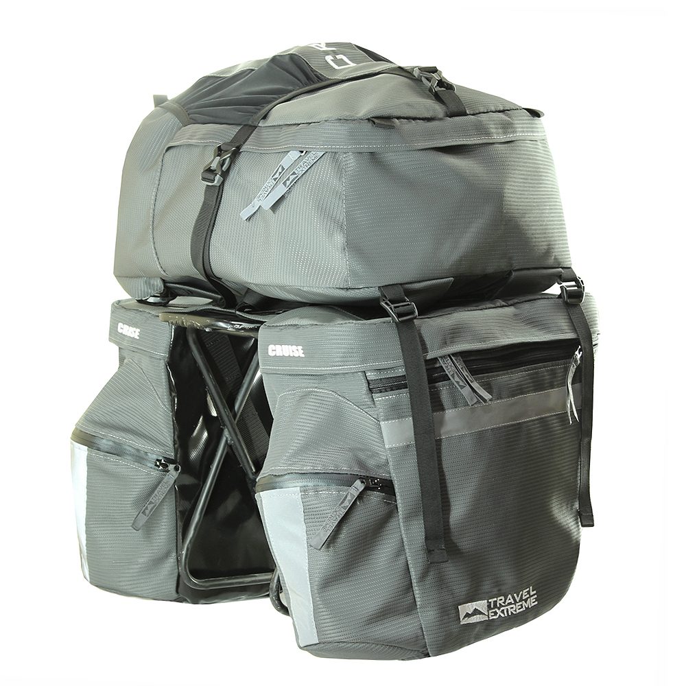 TE Bicycle bag CRUISE 50L GRAY
