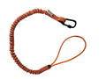 FA Rubber loop with a carabiner for fastening the tool ORANGE