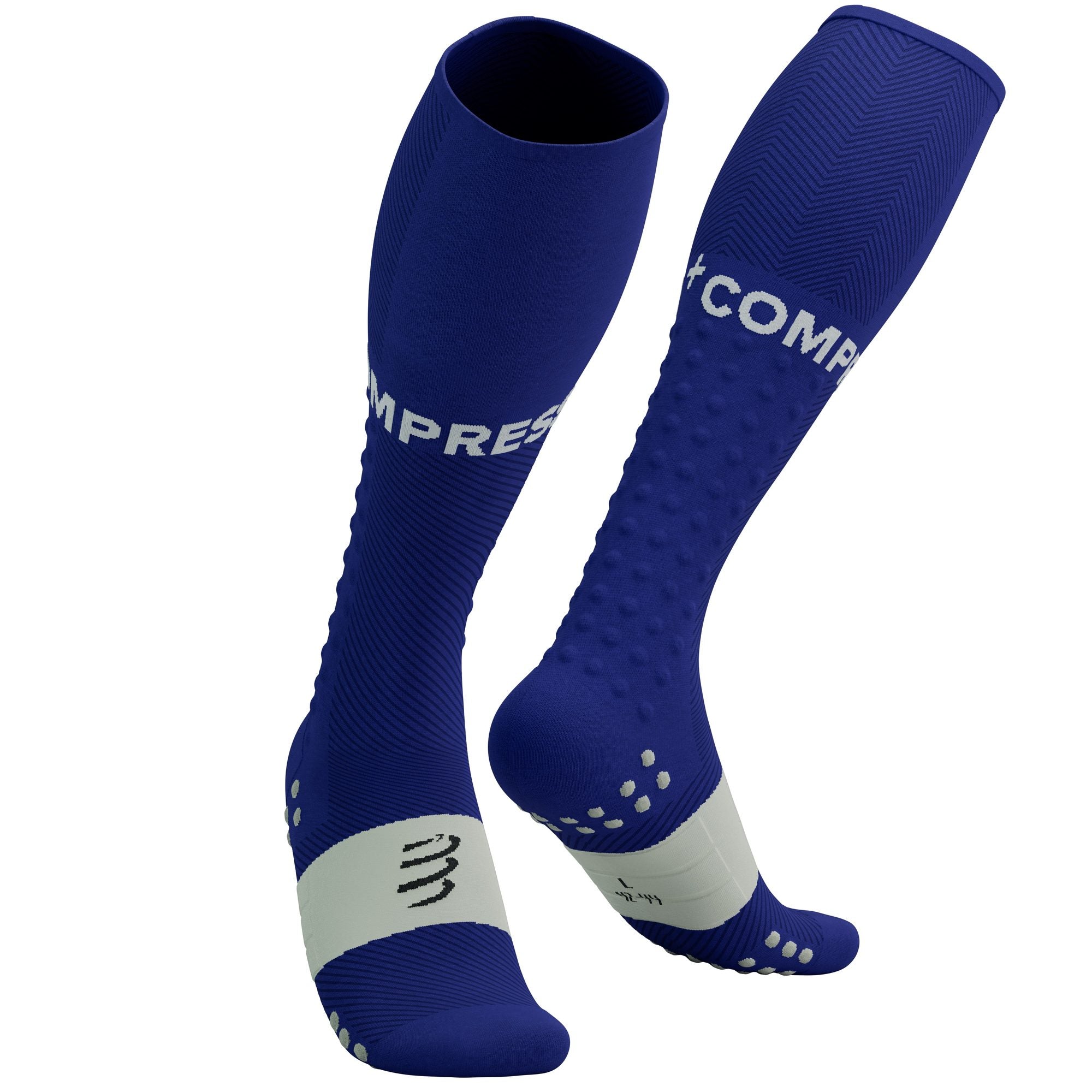 CS Golf Full Socks Run, Dazz Blue/Sugar, T3