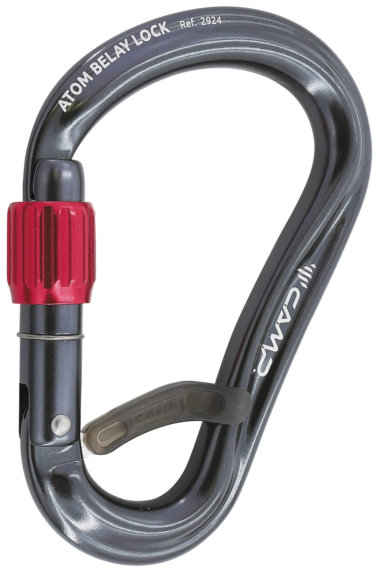 CAMP ATOM BELAY LOCK carabiner - Gun metal