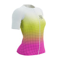 CS T-shirt Tri Postural Aero SS Top W, Safe Yellow/Neo Pink, S