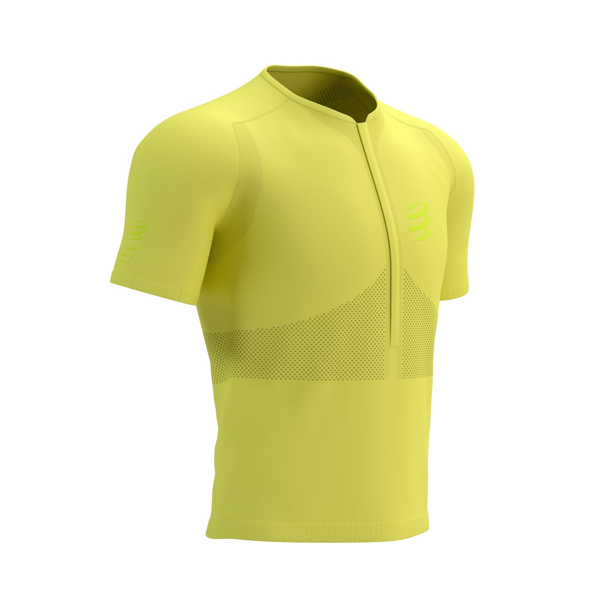CS Футболка Trail Half-Zip Fitted SS Top, Green Sheen, M