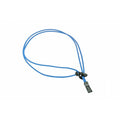 TE Tie cord-rubber band with hook 0.5m BLUE