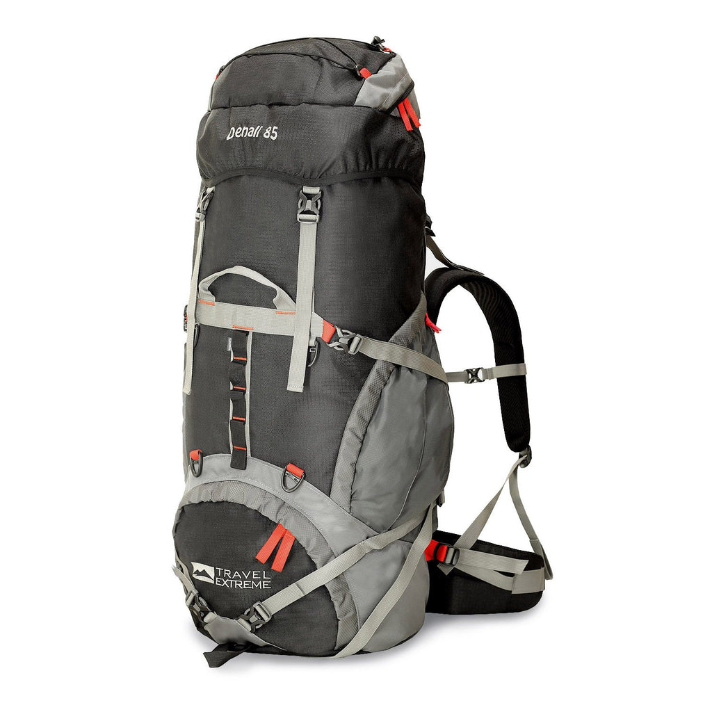 TE Backpack DENALI 85 Black+Red