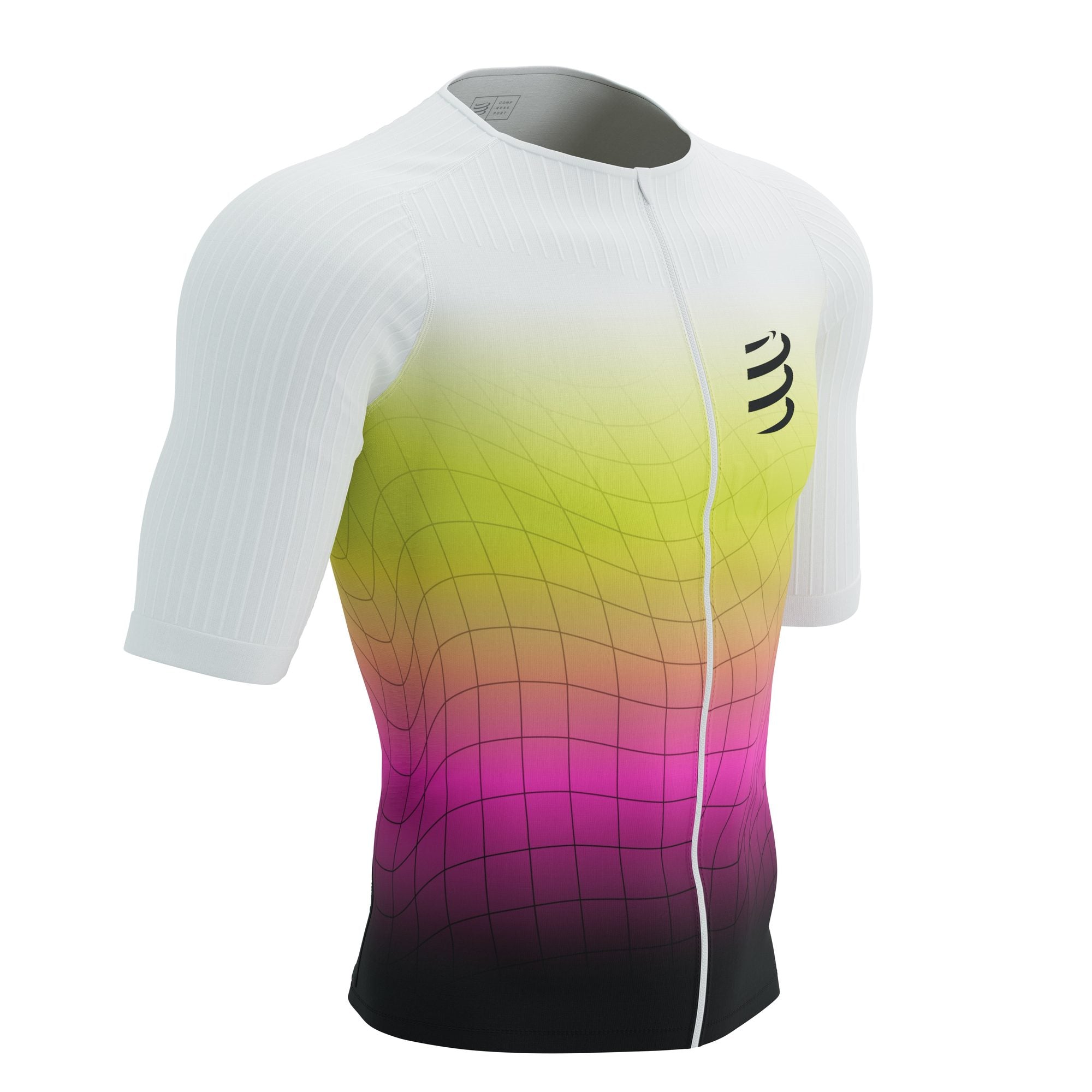 CS Футболка Tri Postural Aero SS Top M, Safe Yellow/Neo Pink, M