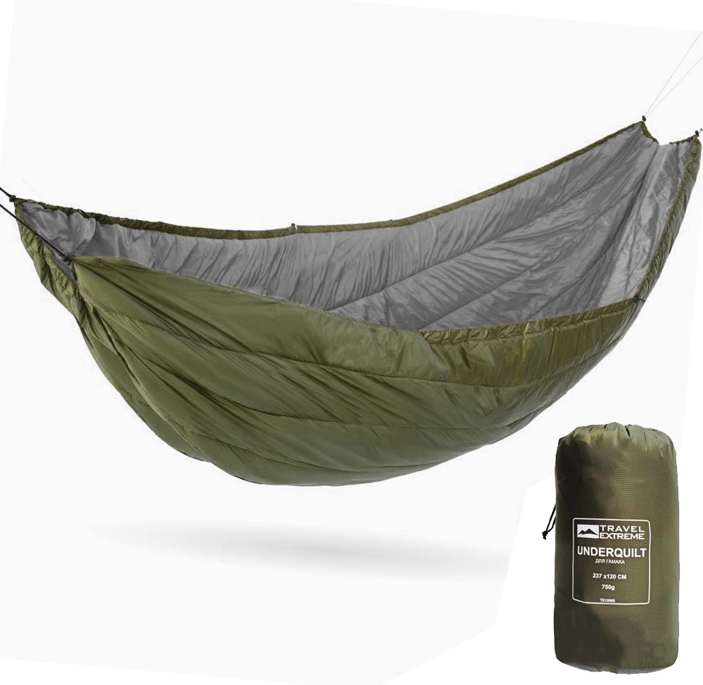 TE Sleeper under a hammock UNDERQUILT