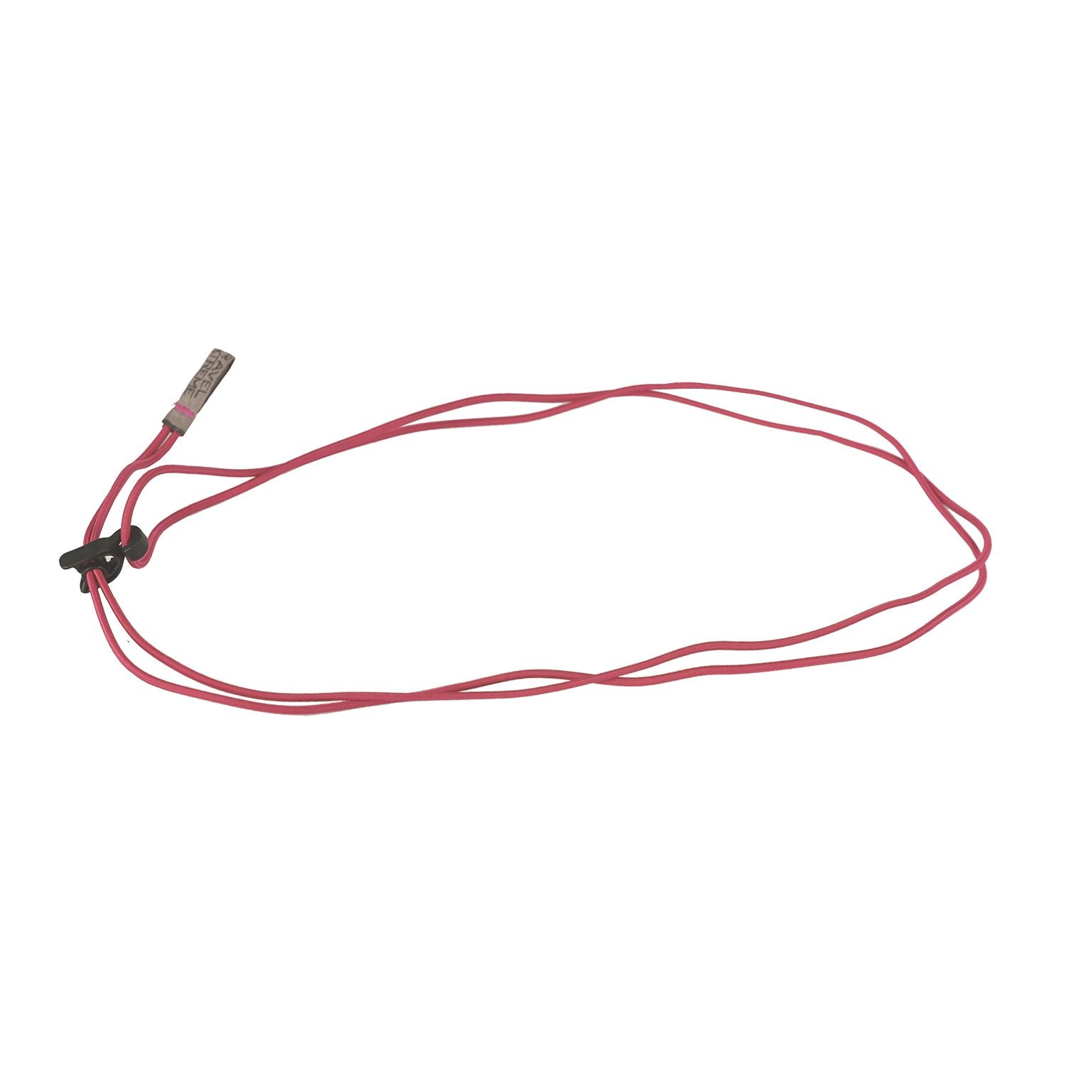 TE Tie cord-rubber band with hook 1m RED