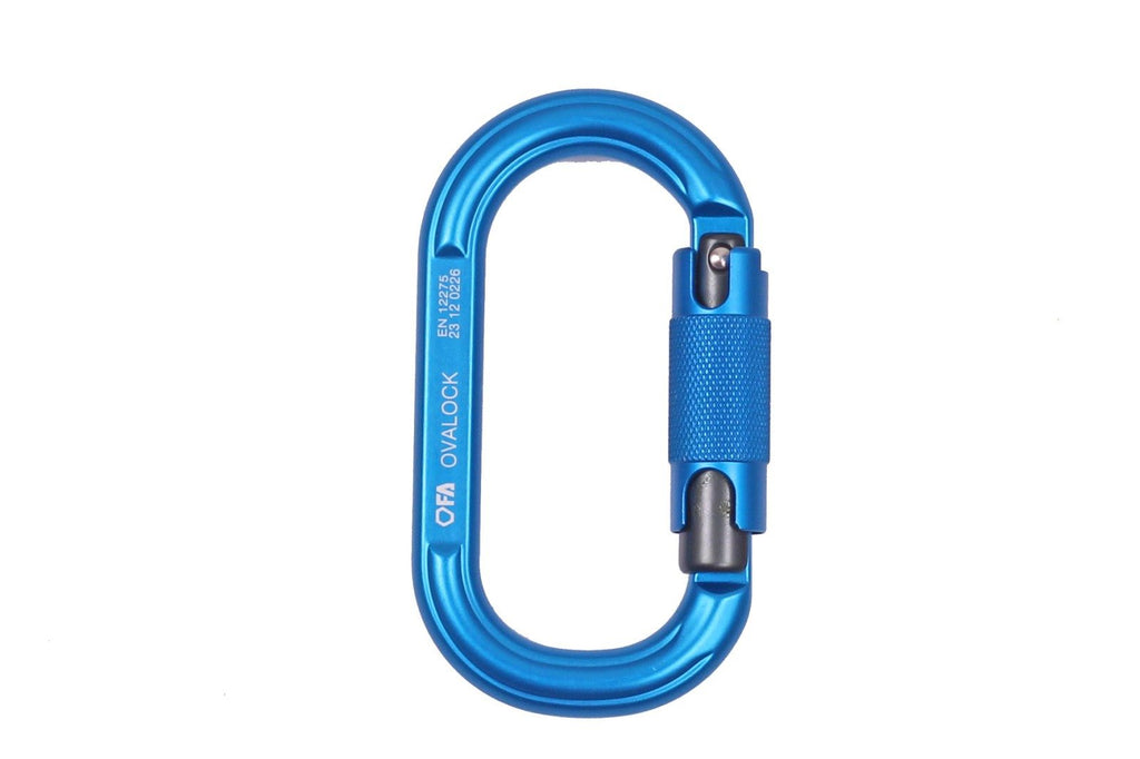 FA Carabiner OVALOCK LIGHT BLUE