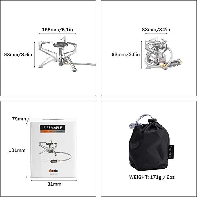 FM ROCK burner with hose