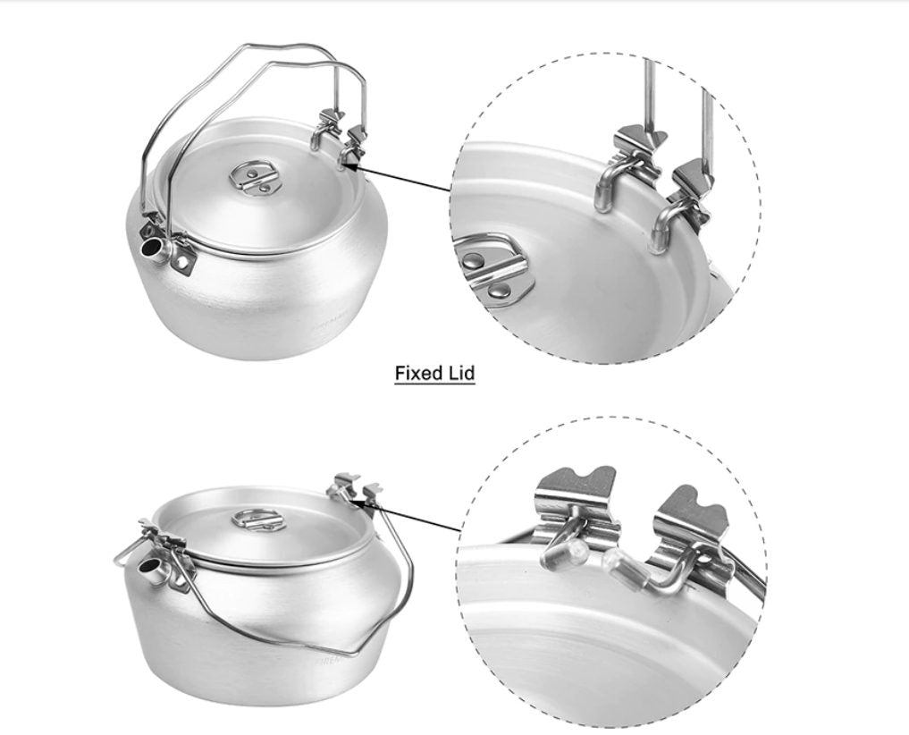 FM Nimbus aluminum kettle for 1.2 l
