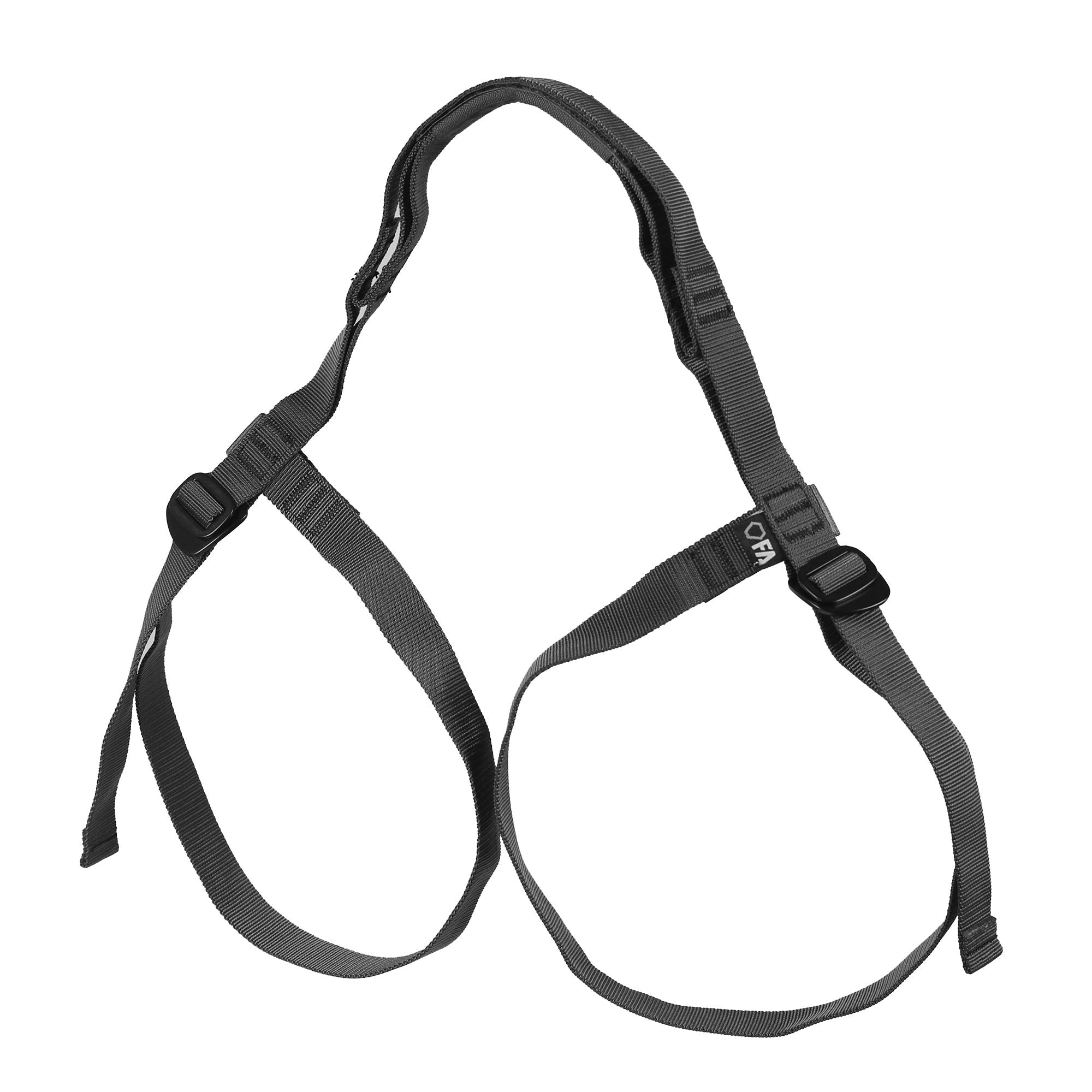 FA Rappel Legs BLACK leg part of the tactical belay system