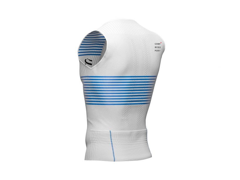 CS Mother Tri Postural Tank Top M, White, M