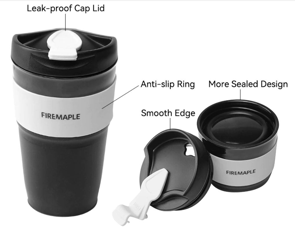 FM Silicone folding mug 350ml