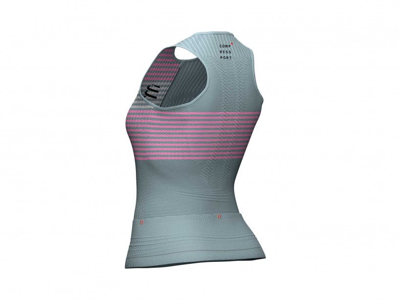 CS Mother Tri Postural Tank Top W, Grey, S