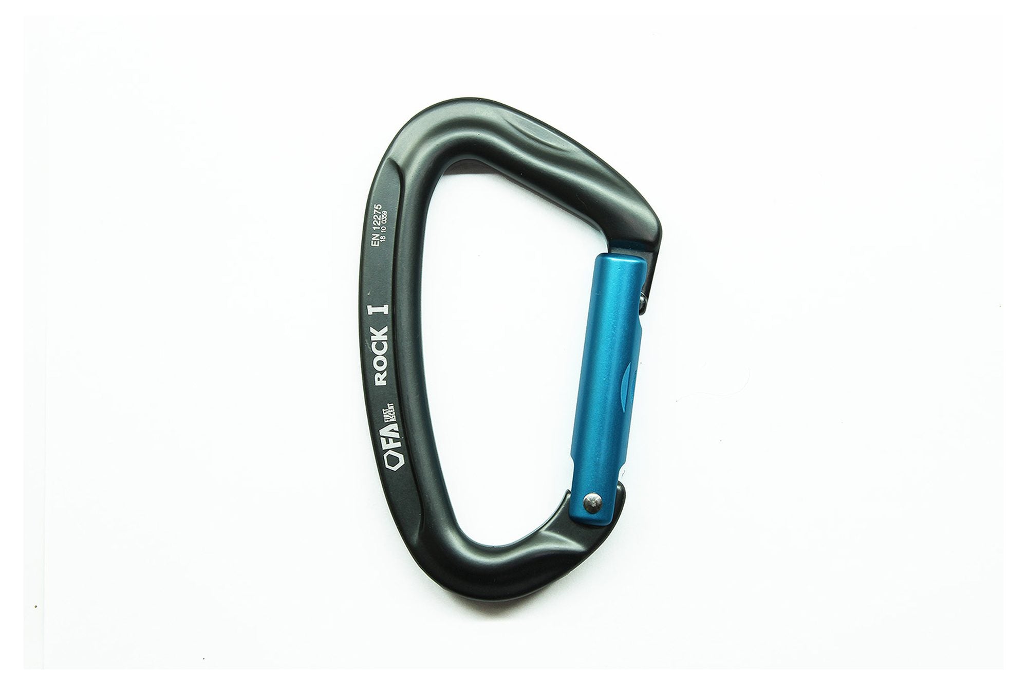 FA Carabiner ROCK I STRAIGHT GRAY/LIGHT BLUE