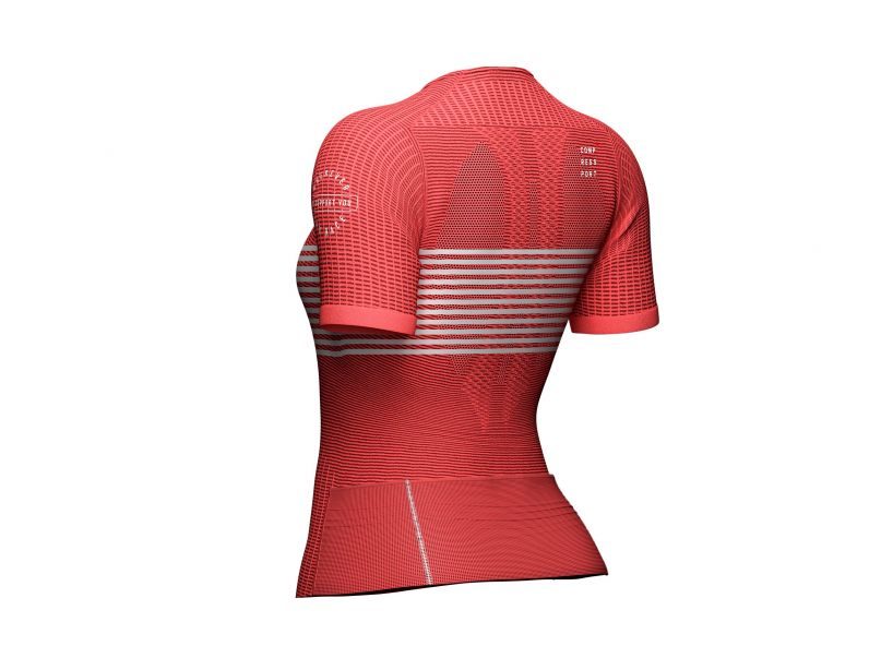 CS T-shirt Tri Postural SS Top W, Coral, M