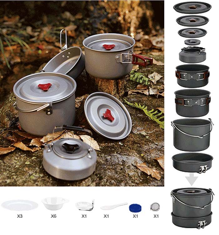 FM FMC 212 tableware set for 6-7 people.