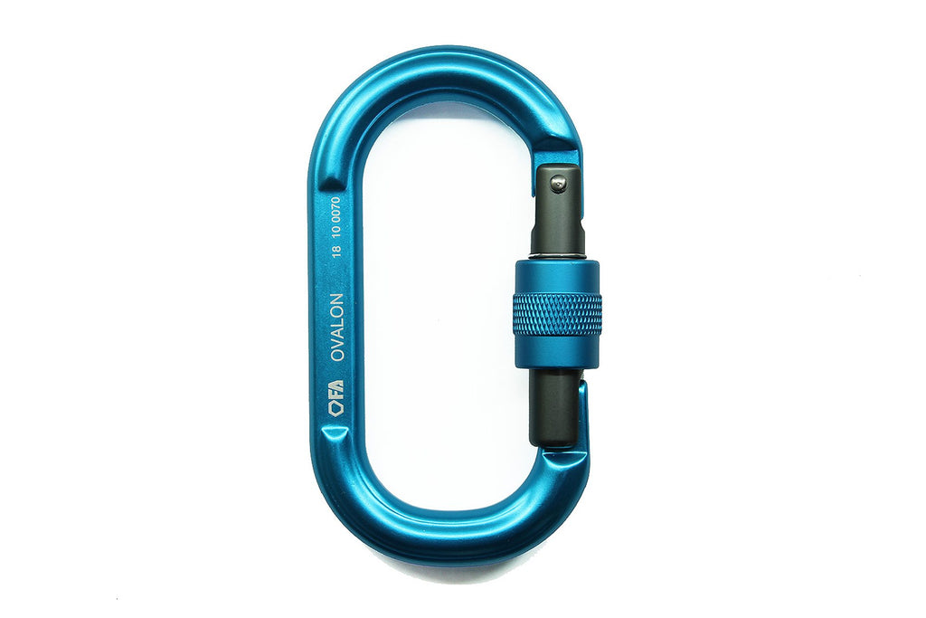 FA Carabiner OVALON LIGHT BLUE