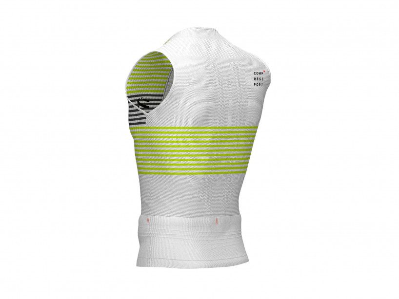 CS Mother Triathlon Postural Tank Top, White, S (Old 2019)