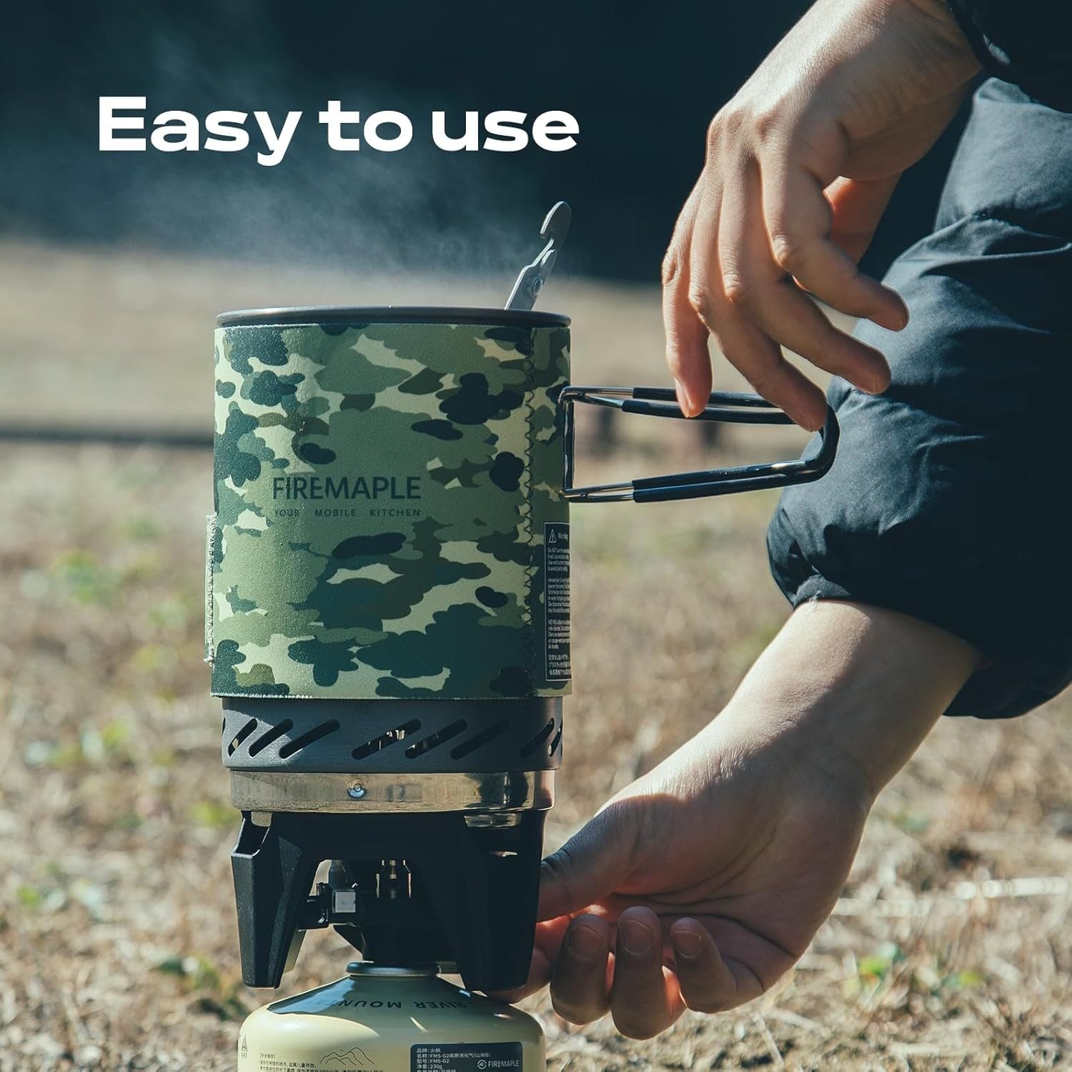 FM X1 CAMO Integrated cookware set