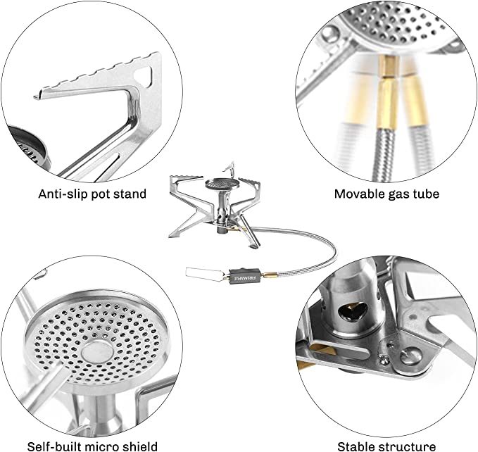 FM ROCK burner with hose