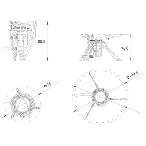 FM FMS 118 burner with hose