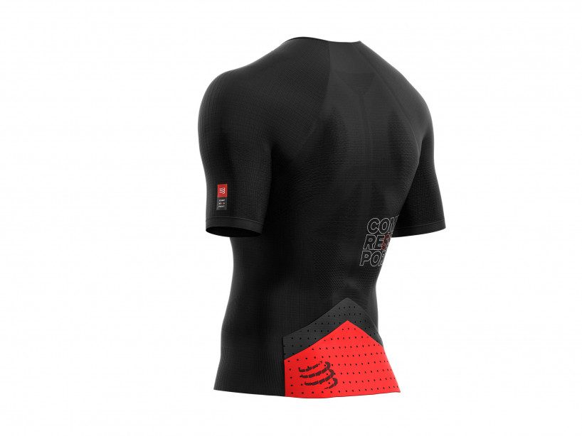 CS T-shirt Triathlon Postural Aero SS Top, Black, S (Old 2019)