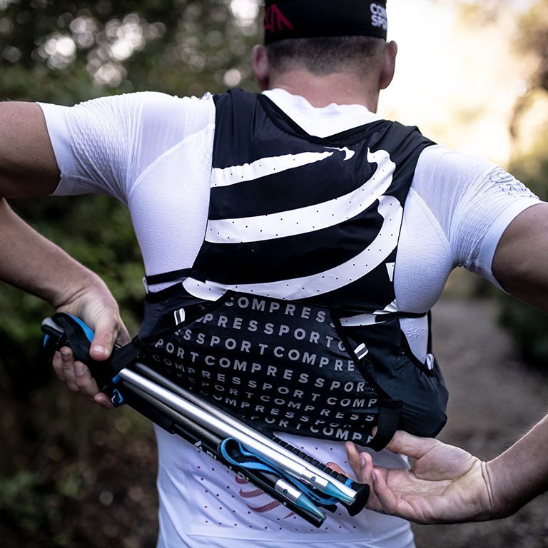 CS Backpack with flasks Ultrun S Pack Black M + Ergoflask (Old 2019)