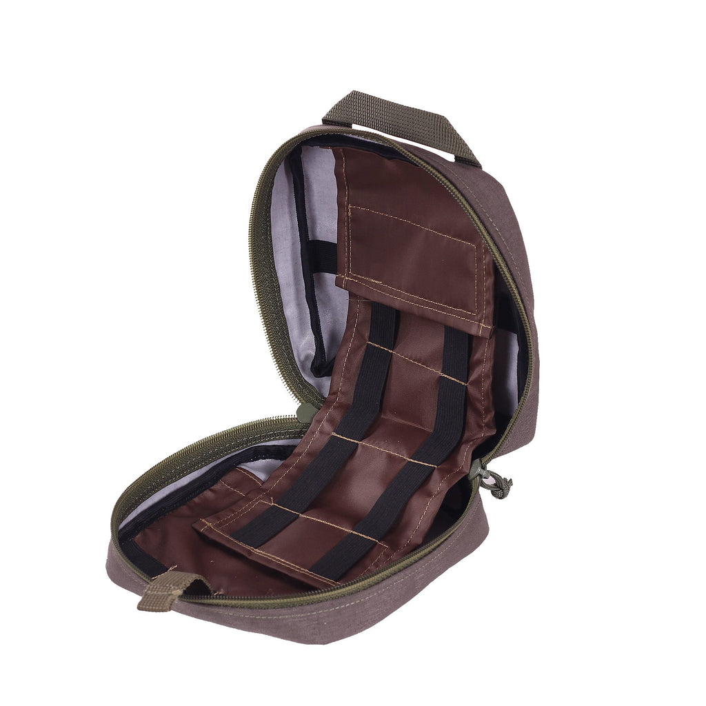 TC first-aid kit is quick-removable