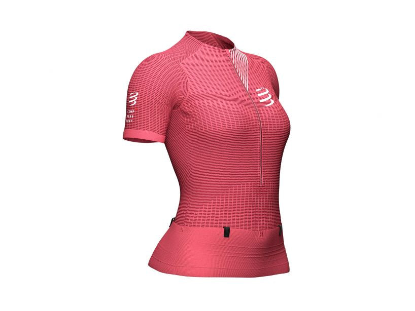 CS T-shirt Trail Postural SS Top W, Garnet Rose, M