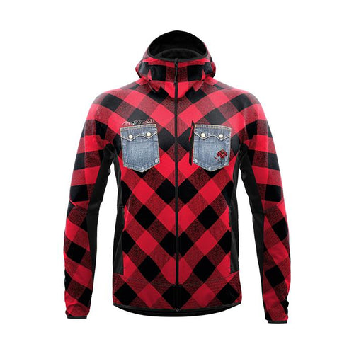 CRAZY Jacket VIPER MAN RED SCOTTISH M