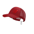 CS Mesh Racing Trucker Cap, Samba Red
