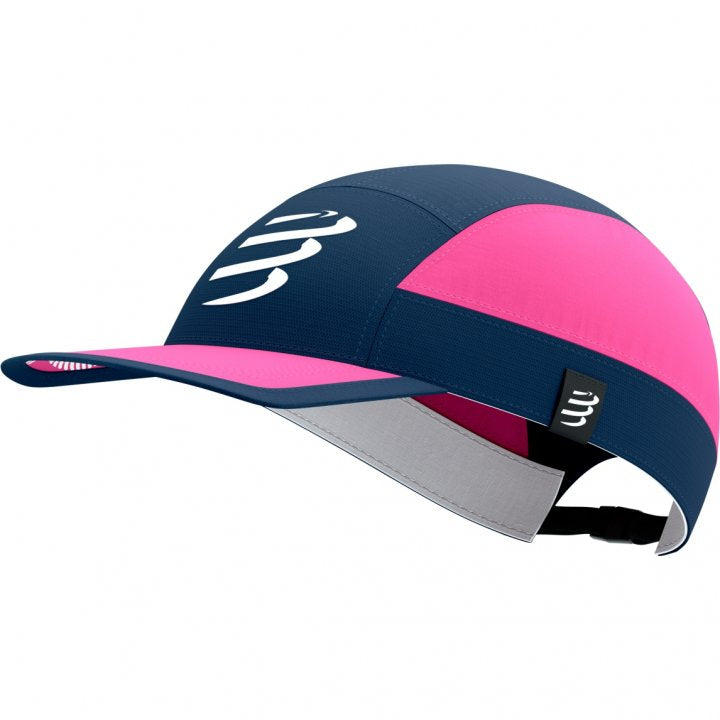 CS Cartuz 5 Panel Light Cap, Mood Indigo/Magenta