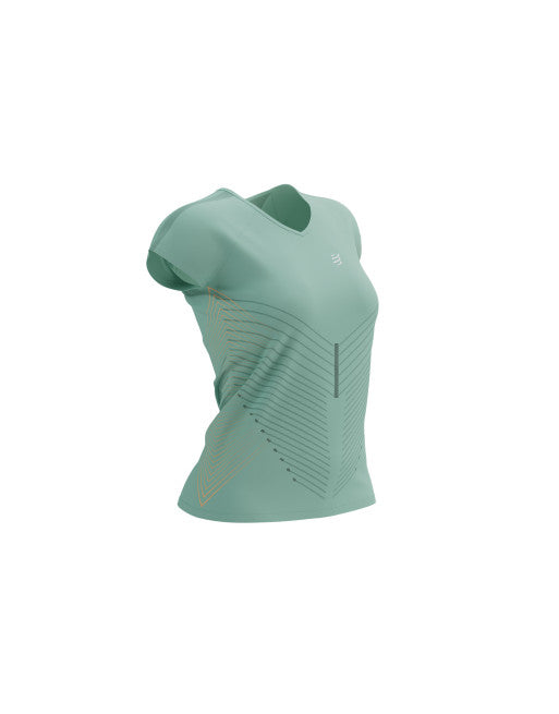CS Performance T-shirt SS Tshirt W, Creme De Menthe/Papaya Punch, M