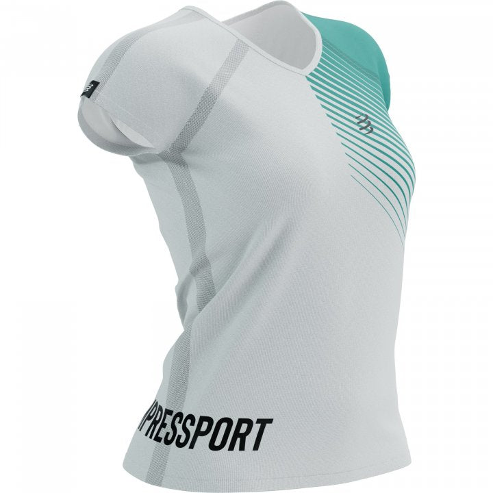cs футболка training ss tshirt w - swimbern 2023, White/Columbia, xs