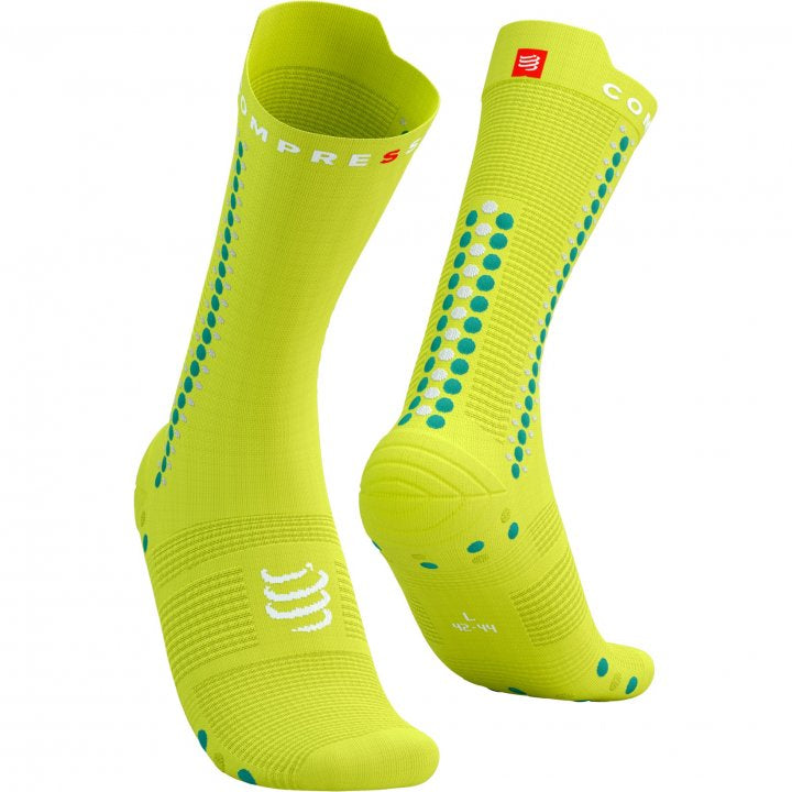 CS Shkarpetki Pro Racing Socks V4.0 Bike, Primrose/Columbia, T1