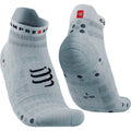 CS Škarpetki Pro Racing Socks v4.0 Ultralight Run Low, White/Alloy, T1