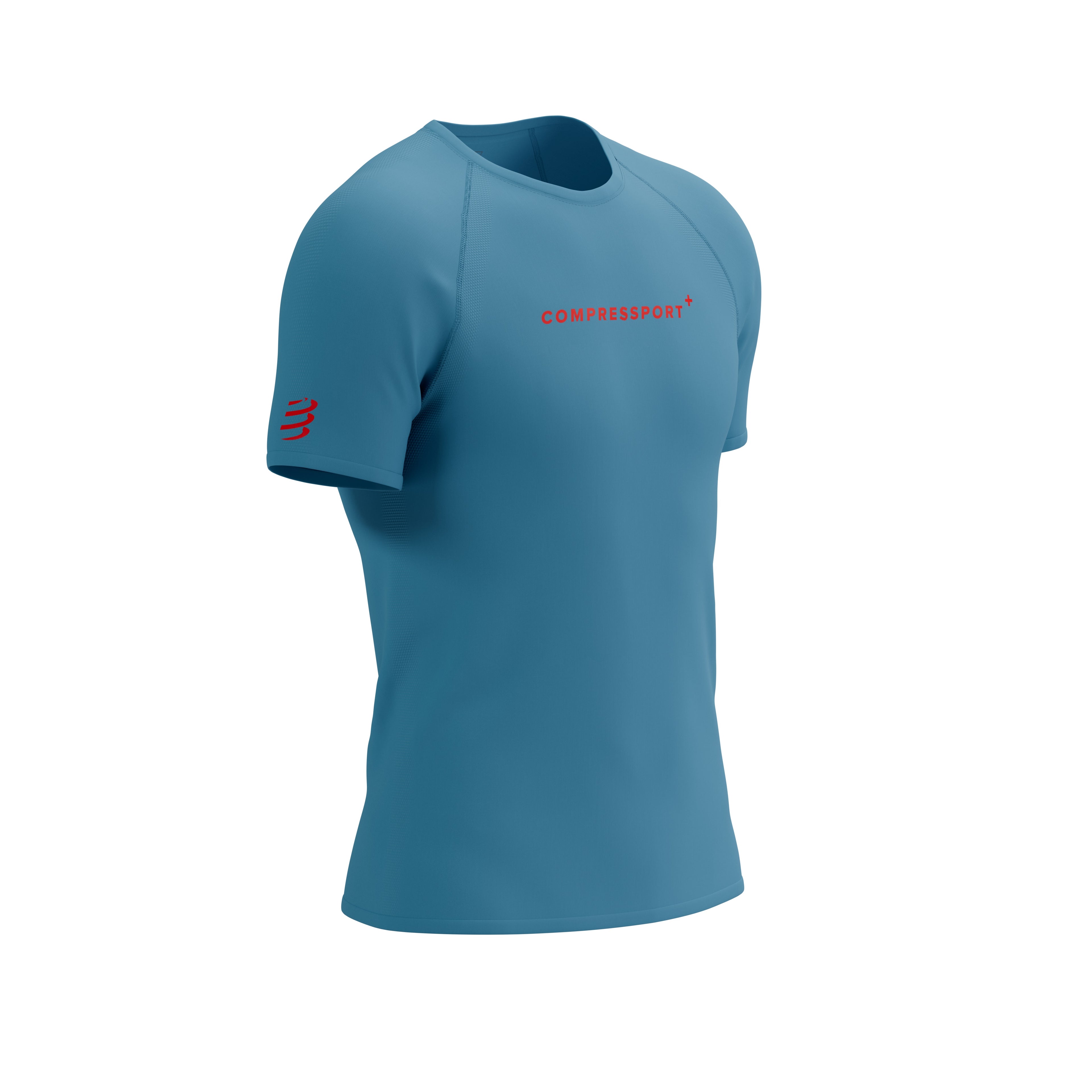 CS T-shirt Training SS Logo Tshirt M, Niagara Blue, XL
