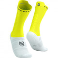 CS Shkarpetki Pro Racing Socks V4.0 Bike, White/Safe Yellow, T2