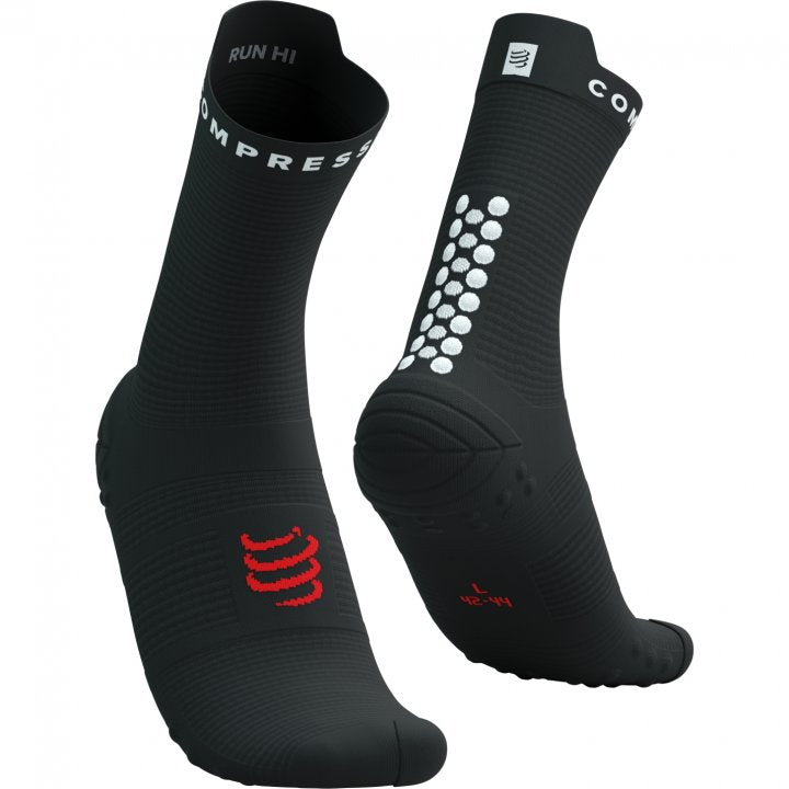 CS Škarpetki Pro Racing Socks v4.0 Run High, Black/White, T4