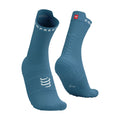 CS Škarpetki Pro Racing Socks V4.0 Run High, Niagara Blue/White, T1