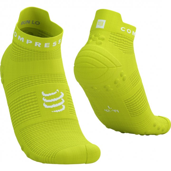CS Škarpetki Pro Racing Socks V4.0 Run Low, Green Sheen/White, T2