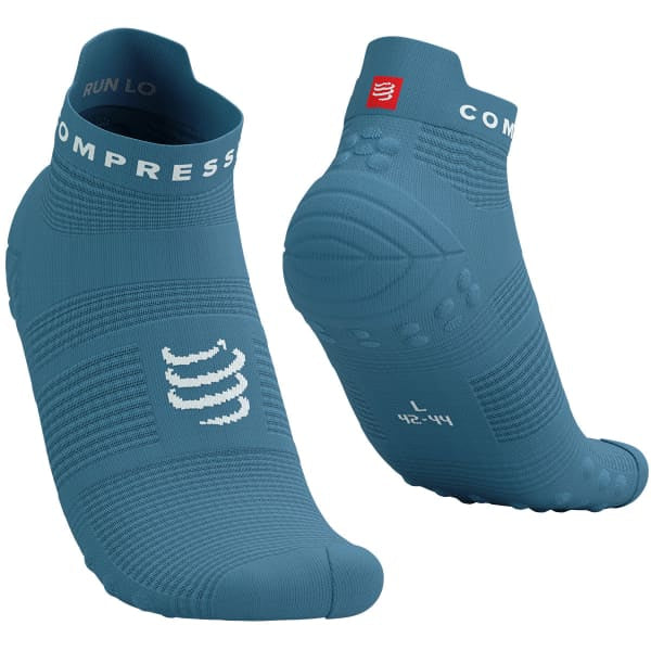 CS Škarpetki Pro Racing Socks V4.0 Run Low, Niagara Blue/White, T1