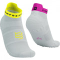 CS Шкарпетки Pro Racing Socks v4.0 Run Low, White/Safe Yellow/Neo Pink, T1