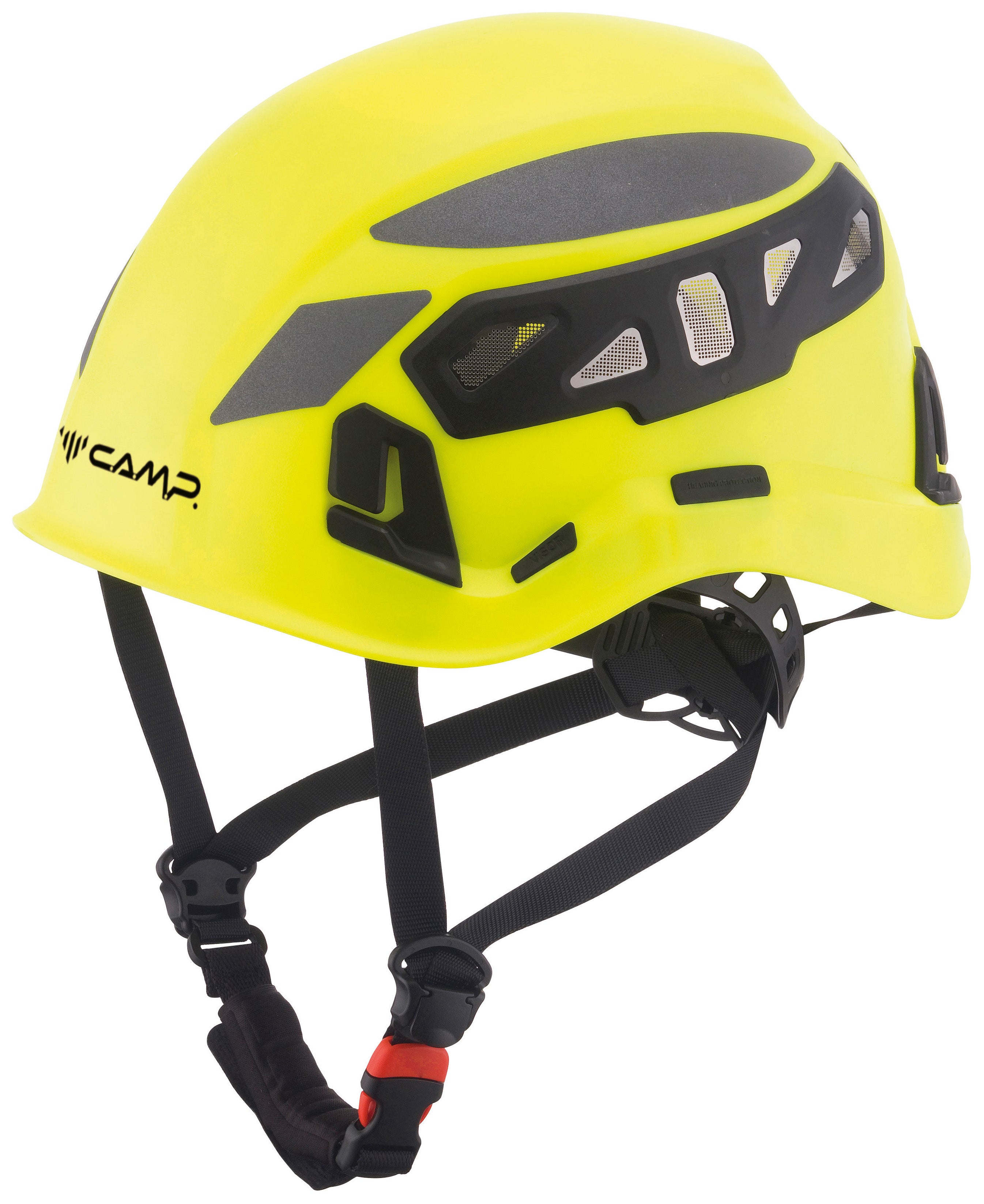 CAMP Helmet ARES AIR PRO 54-62 cm - Fluo yellow / Reflective grey