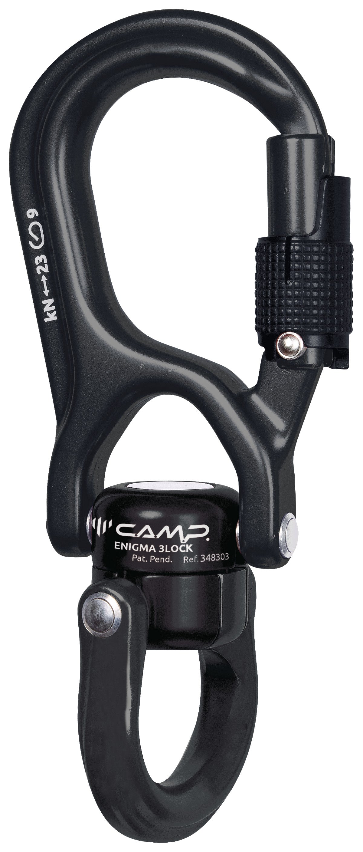 CAMP SWIVEL ENIGMA 3LOCK BLACK
