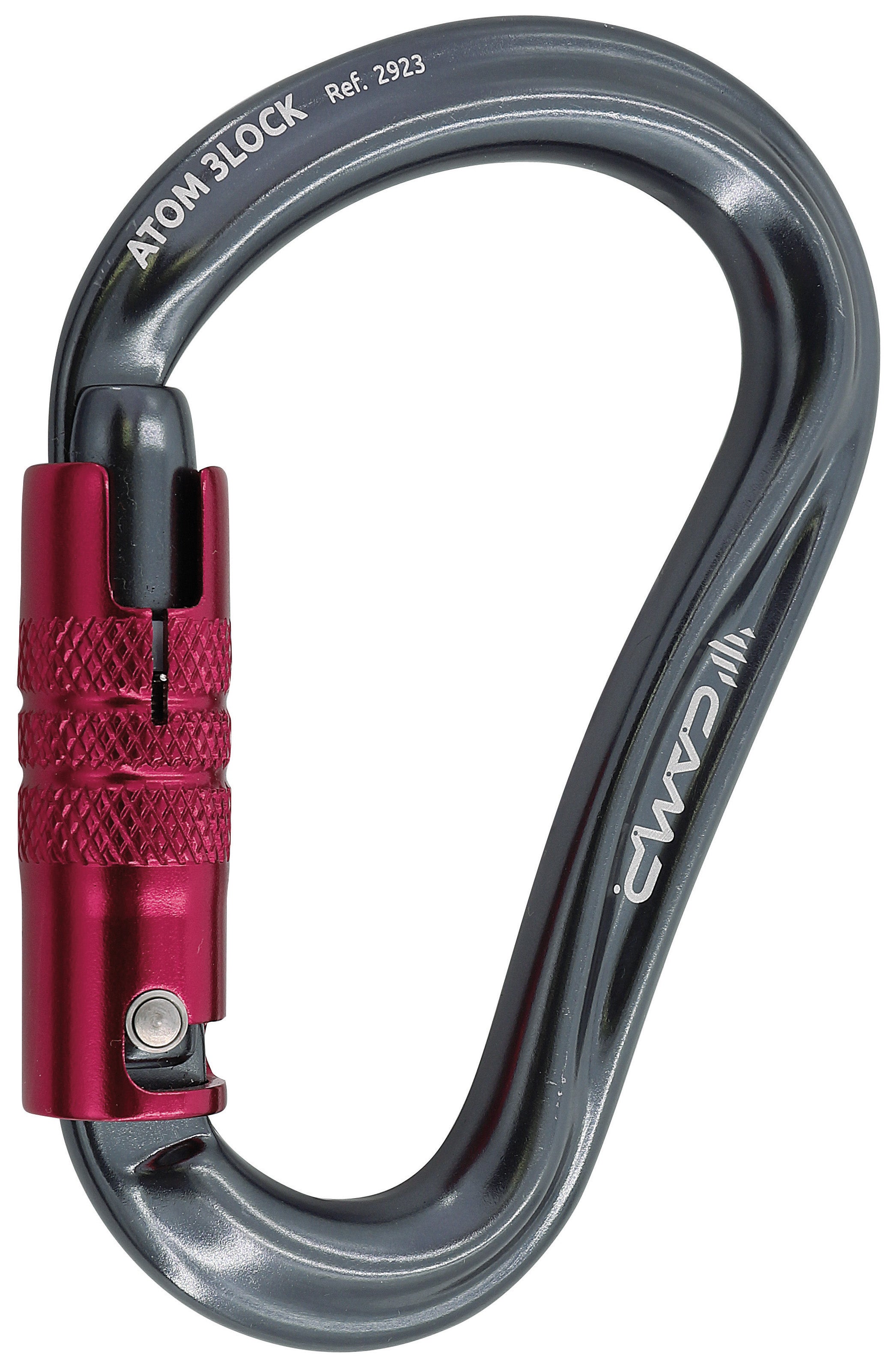 CAMP ATOM 3LOCK carabiner - Gun metal