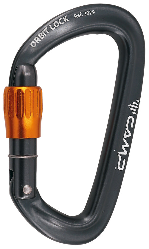 CAMP ORBIT LOCK carabiner - Gun metal