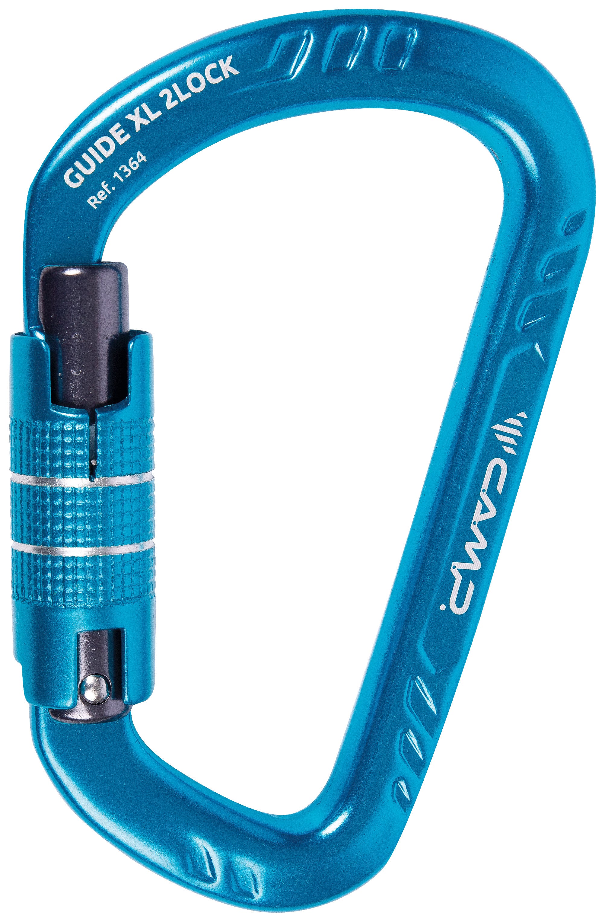 CAMP GUIDE XL 2LOCK carabiner - Blue